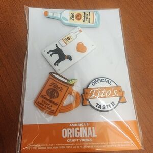 Tito's Vodka Refrigerator Magnets, Set Of 4